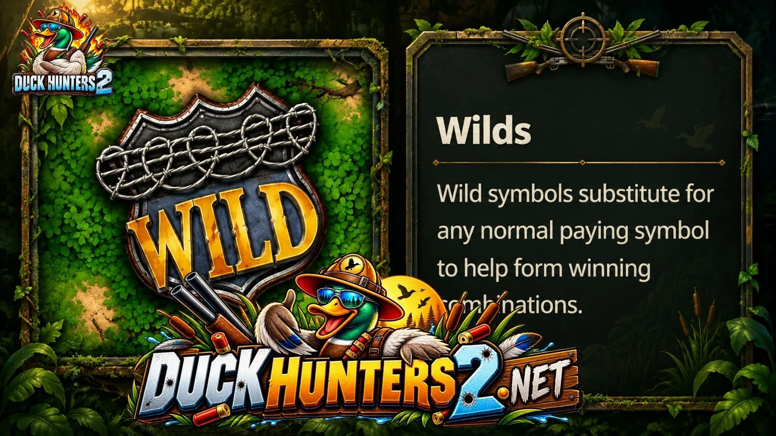 Duck Hunters 2 — Wilds Duck Hunters 2 (Nolimit City, official screenshot)
